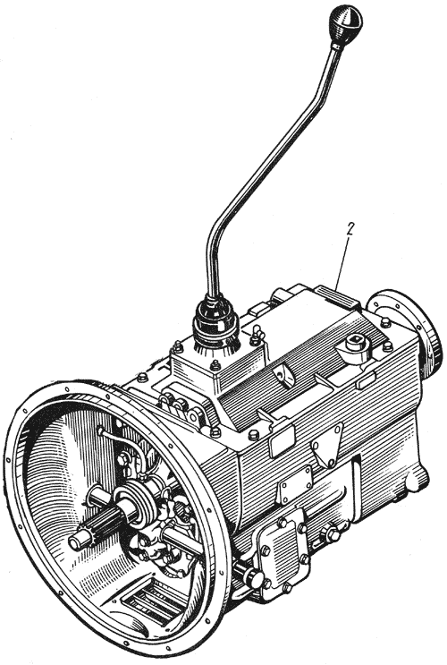 Коробка передач двигателя ЯМЗ-238АМ