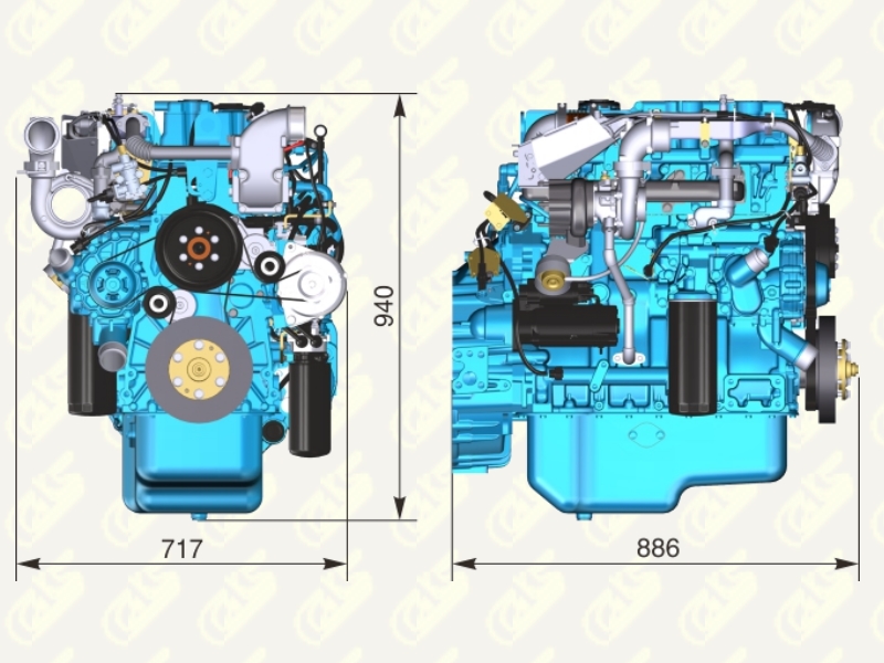 Дизельный двигатель ЯМЗ-5341-10, ЯМЗ-5341-11