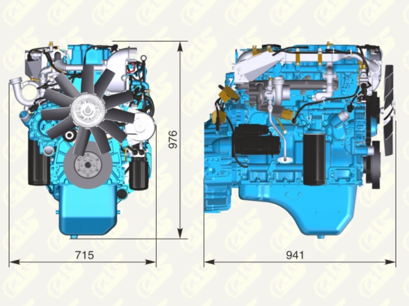 Дизельный двигатель ЯМЗ-5344-10, ЯМЗ-5344-11