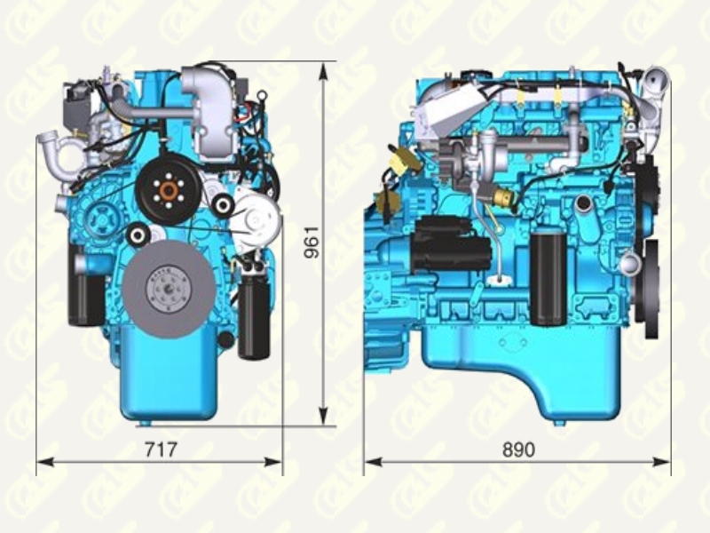 Дизельный двигатель ЯрМЗ-53443-30